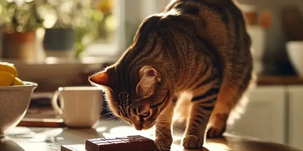 article de blog chat et chocolat